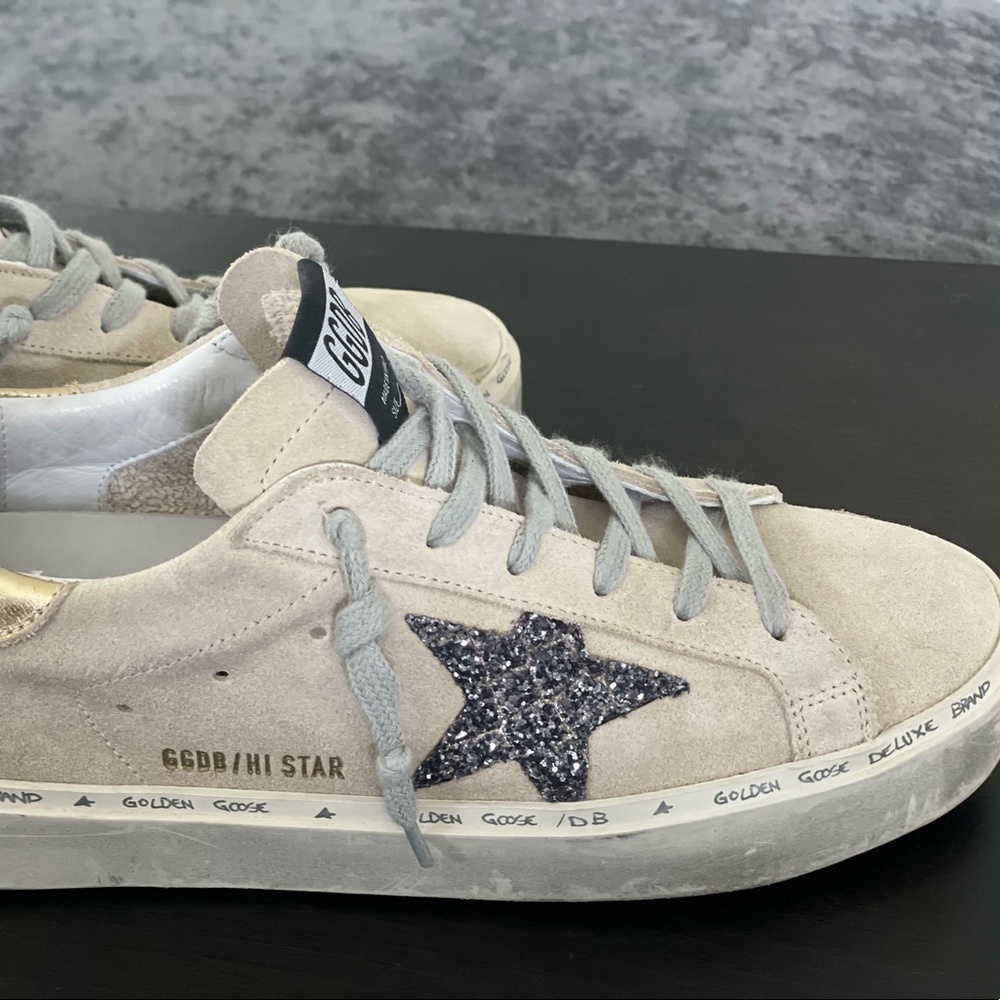 Worn once golden goose high star sneakers
